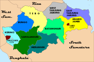 Administrative Divisions : 2 cities amp; 9 regencies